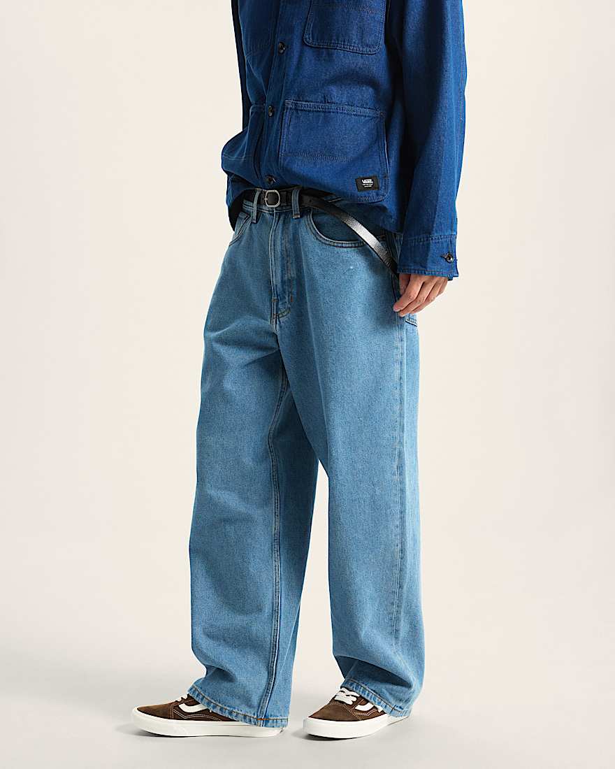 Check5 Baggy Denim Hose VANS Blau ALT4
