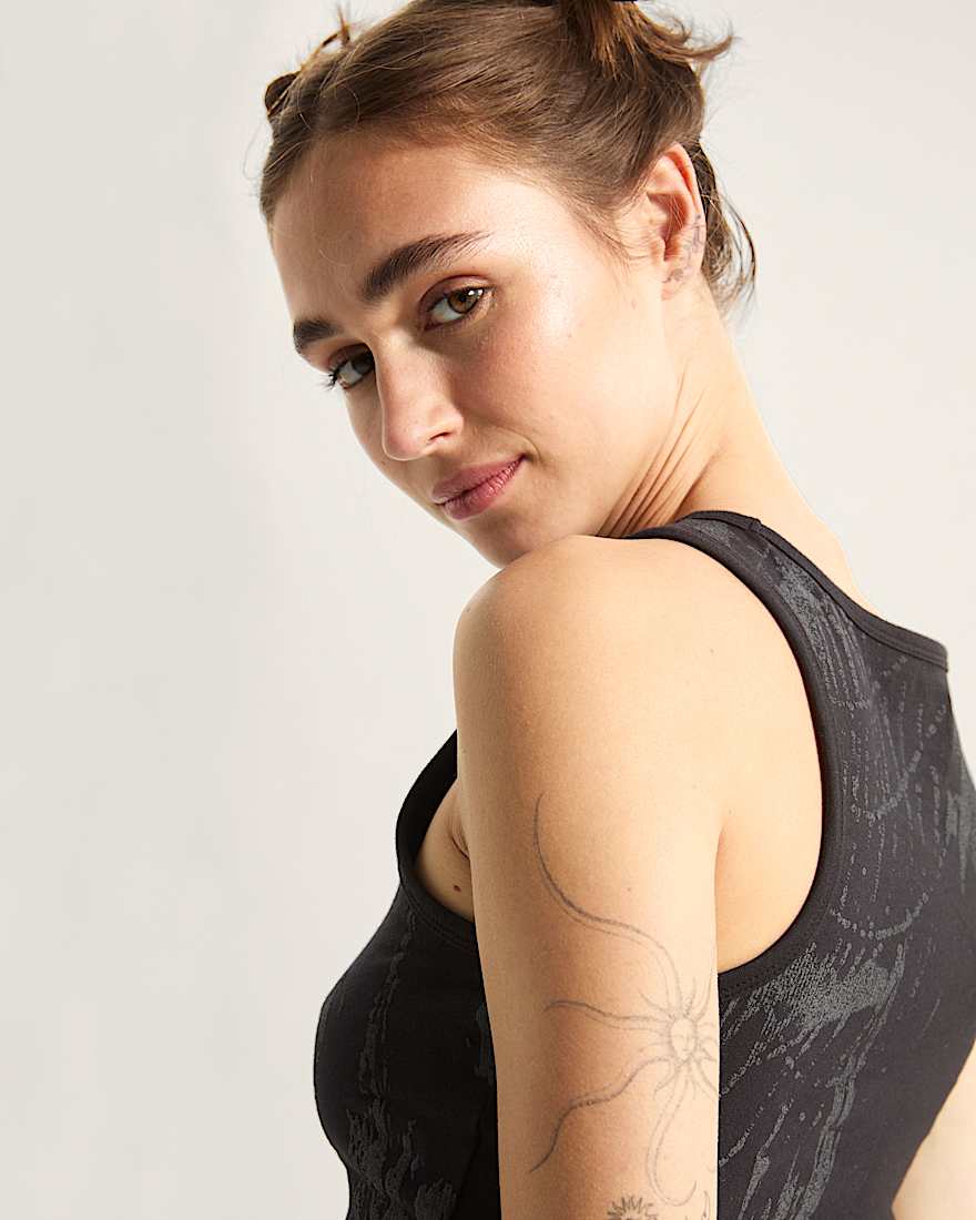 Monotonic tailliertes Tanktop VANS Schwarz ALT6