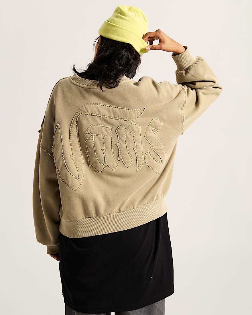 Got Your Back Crew Sweatshirt VANS Braun ALT3