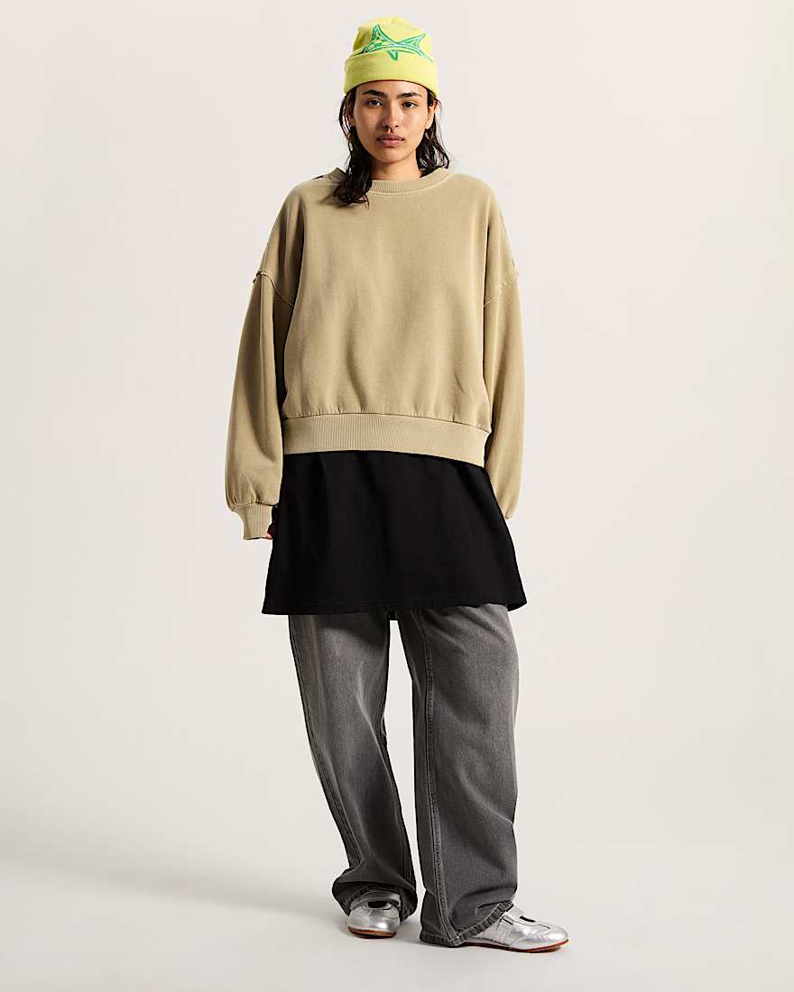 Got Your Back Crew Sweatshirt VANS Braun ALT6