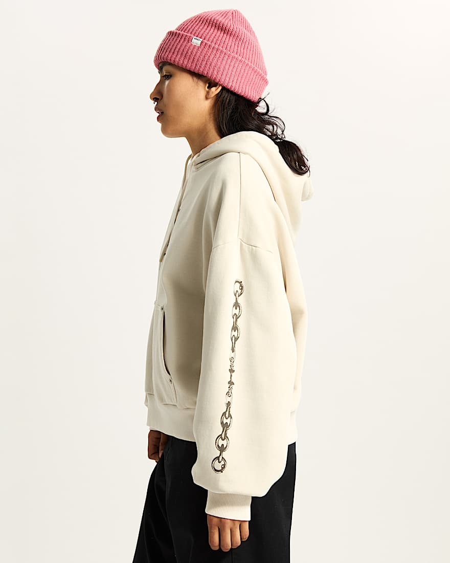 After Dark Retro Hoodie VANS Beige ALT4