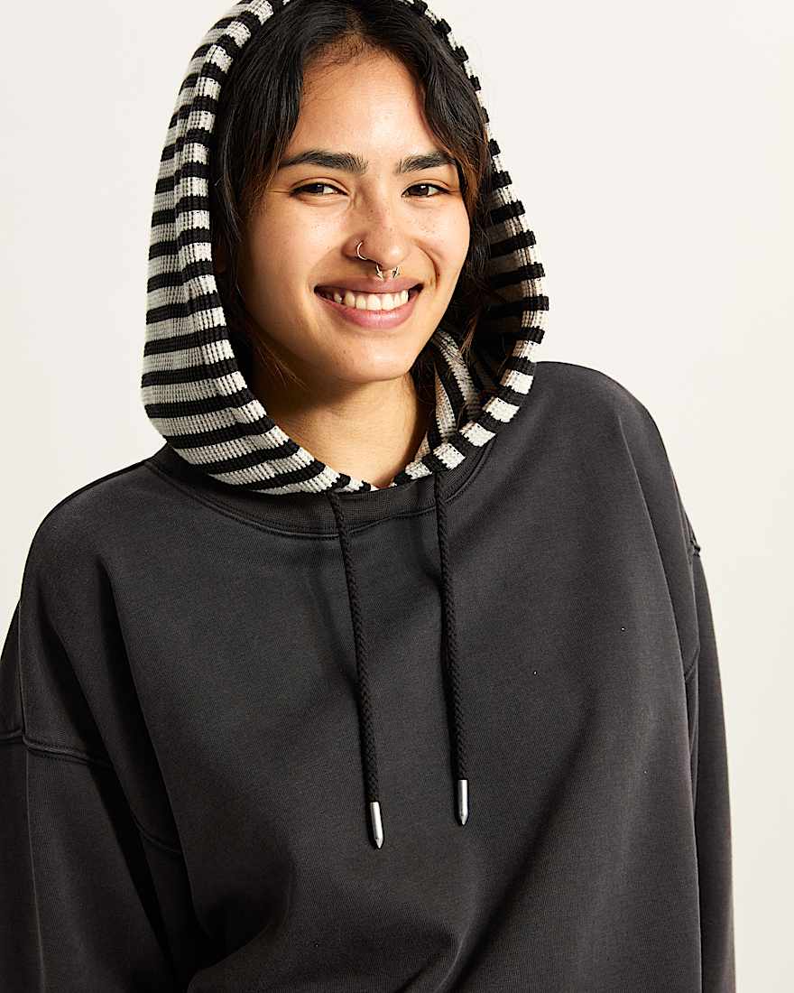 Effy Sweatshirt mit Kapuze VANS Schwarz ALT6