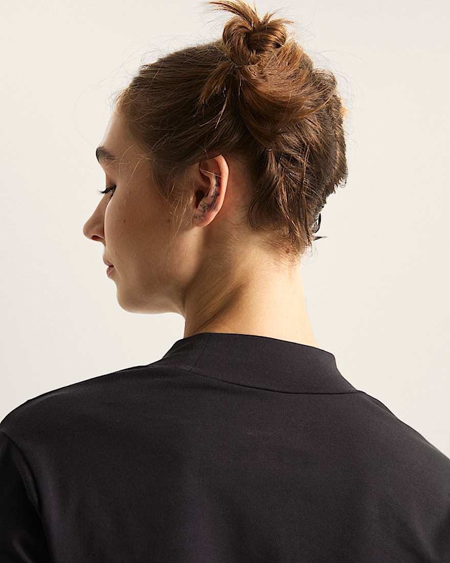 Script Mini Mock TShirt VANS Schwarz ALT6