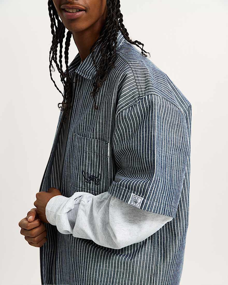 Raw Instinct Woven Hemd VANS Navy ALT6