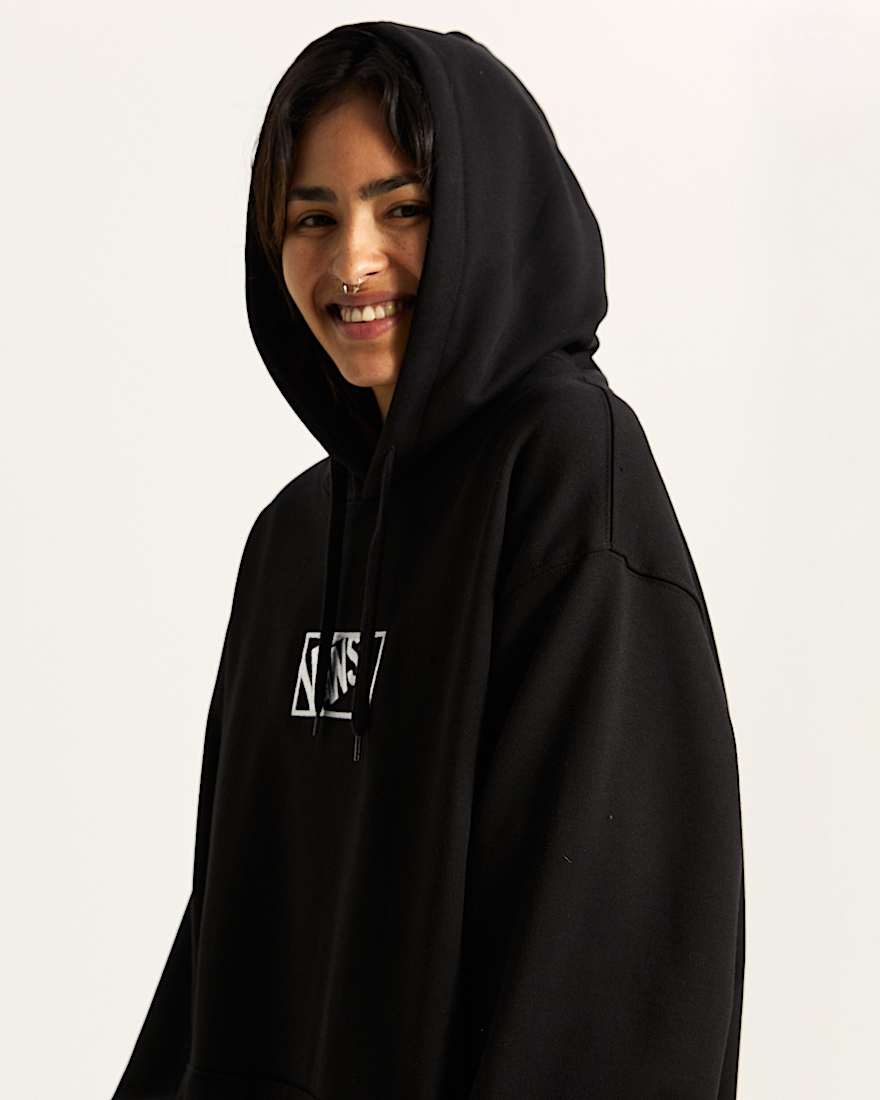 Blocked Box Pullover Hoodie