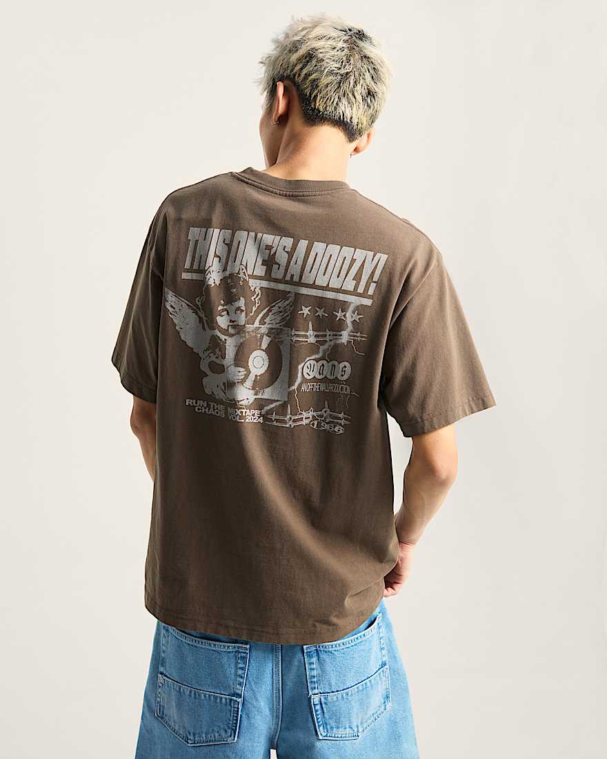 Earthbound TShirt VANS Braun ALT3