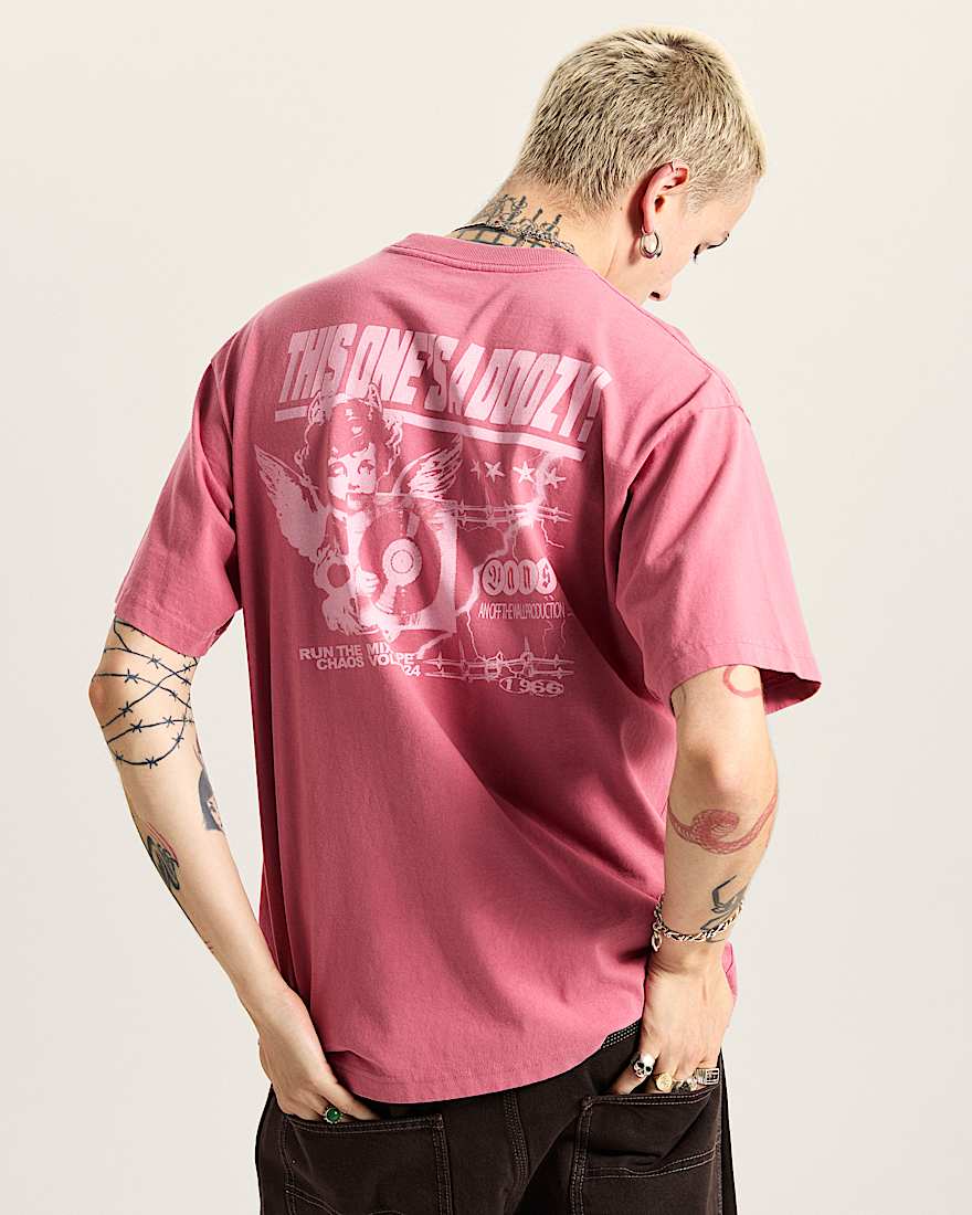 Earthbound TShirt VANS Rosa ALT3