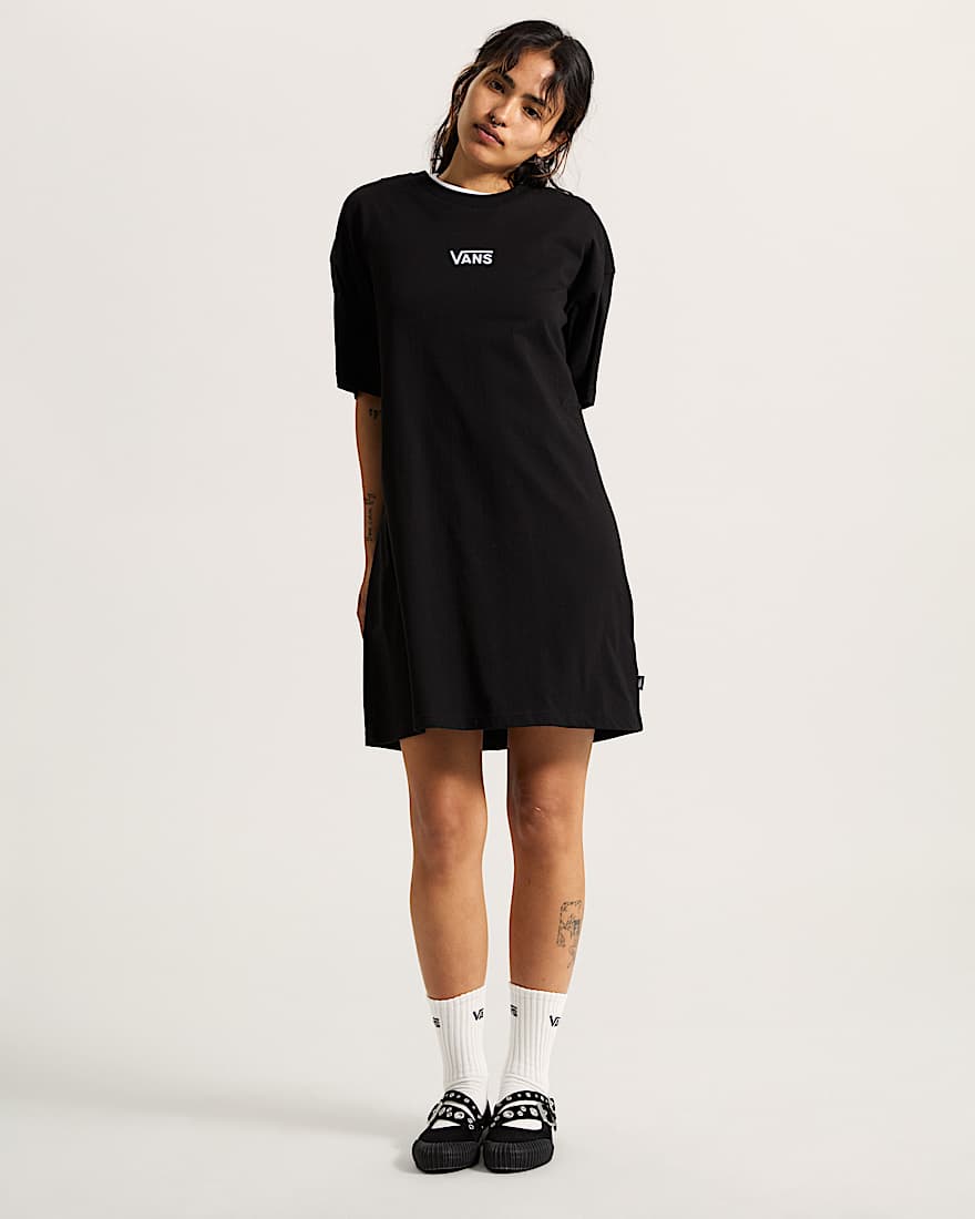 Center Vee Tee Dress