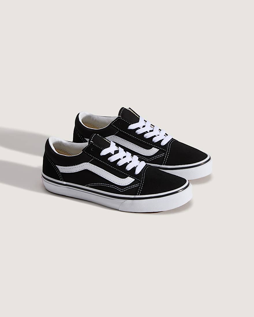 Kinder Old Skool Schuhe 814 Jahre VANS Schwarz ALT1