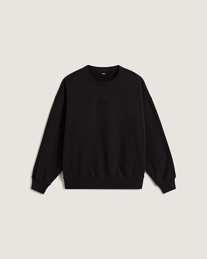 Premium Logo Crew Sweatshirt VANS Schwarz HERO