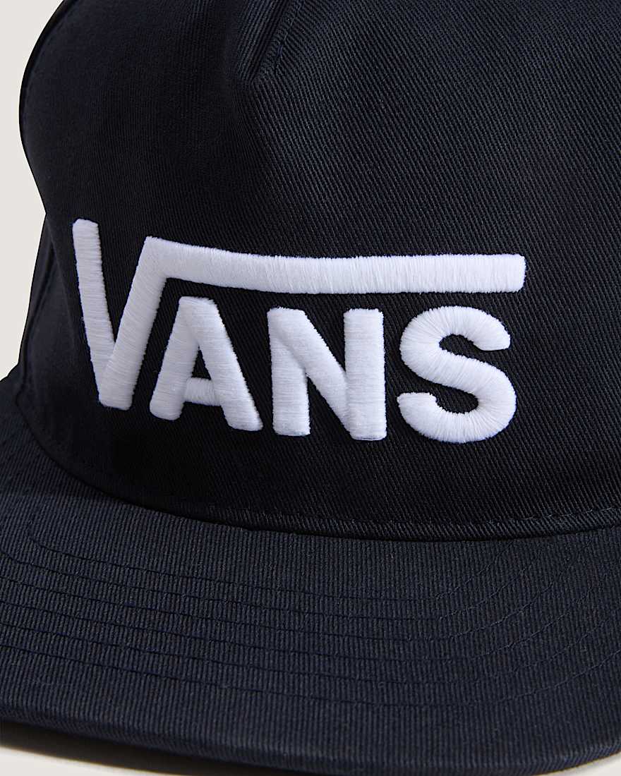 Drop V Logo Snapback Cap VANS Blau ALT2