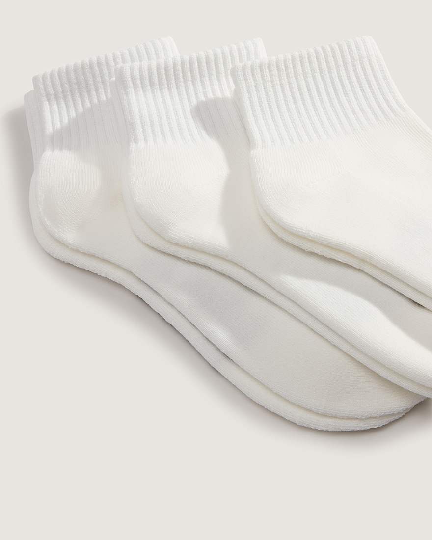 Classic Quarter Crew Socken 3 Paar VANS Wei ALT2