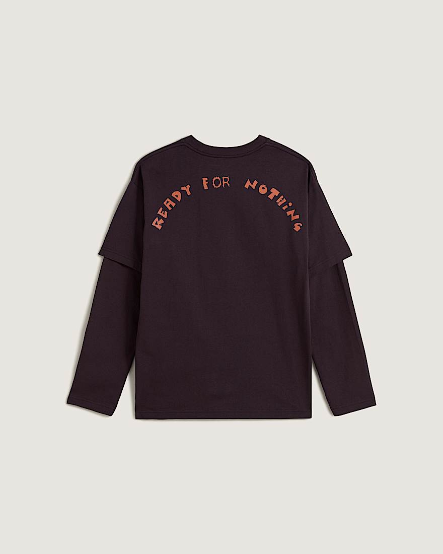 For Nothing Twofer TShirt VANS Blau ALT1