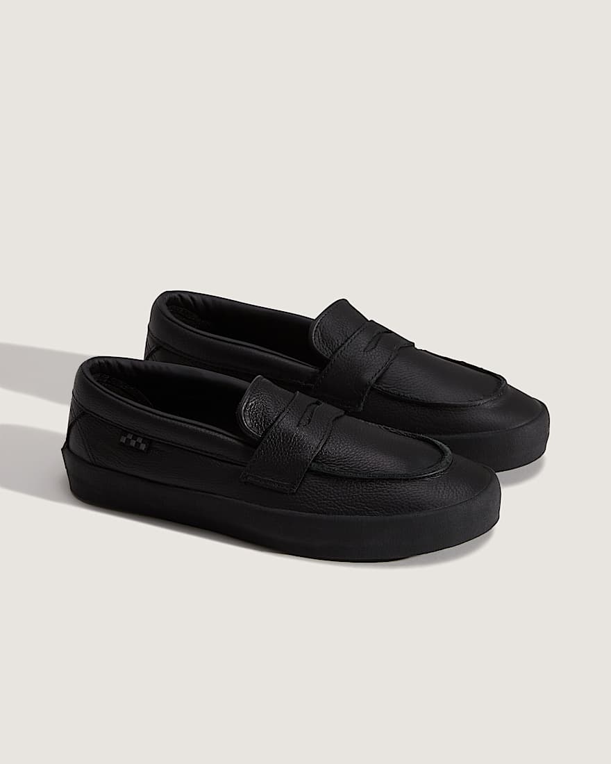 Skate Loafer Schuhe VANS Schwarz ALT1