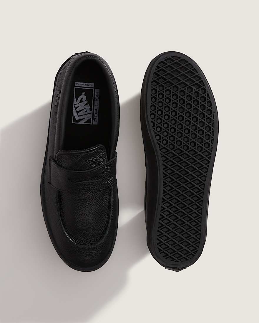 Skate Loafer Schuhe VANS Schwarz ALT2