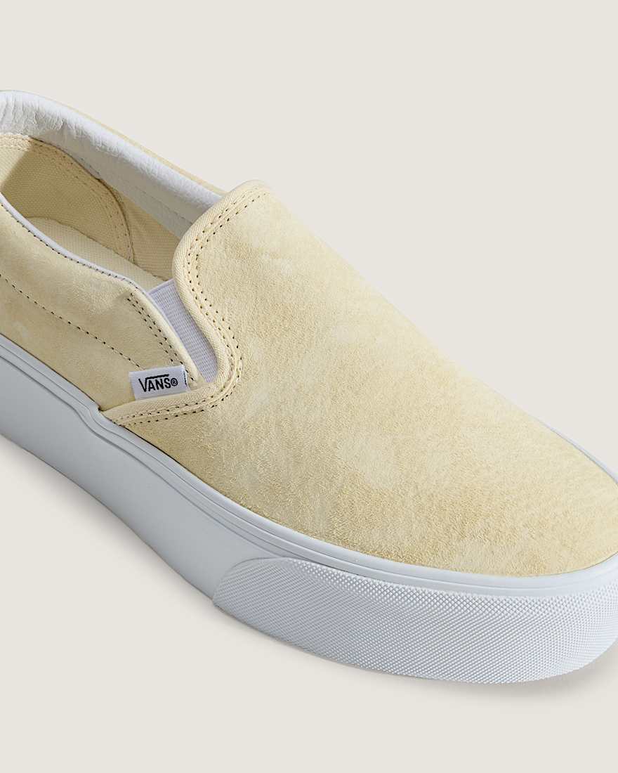 Classic SlipOn Stackform Schuhe VANS Beige ALT3