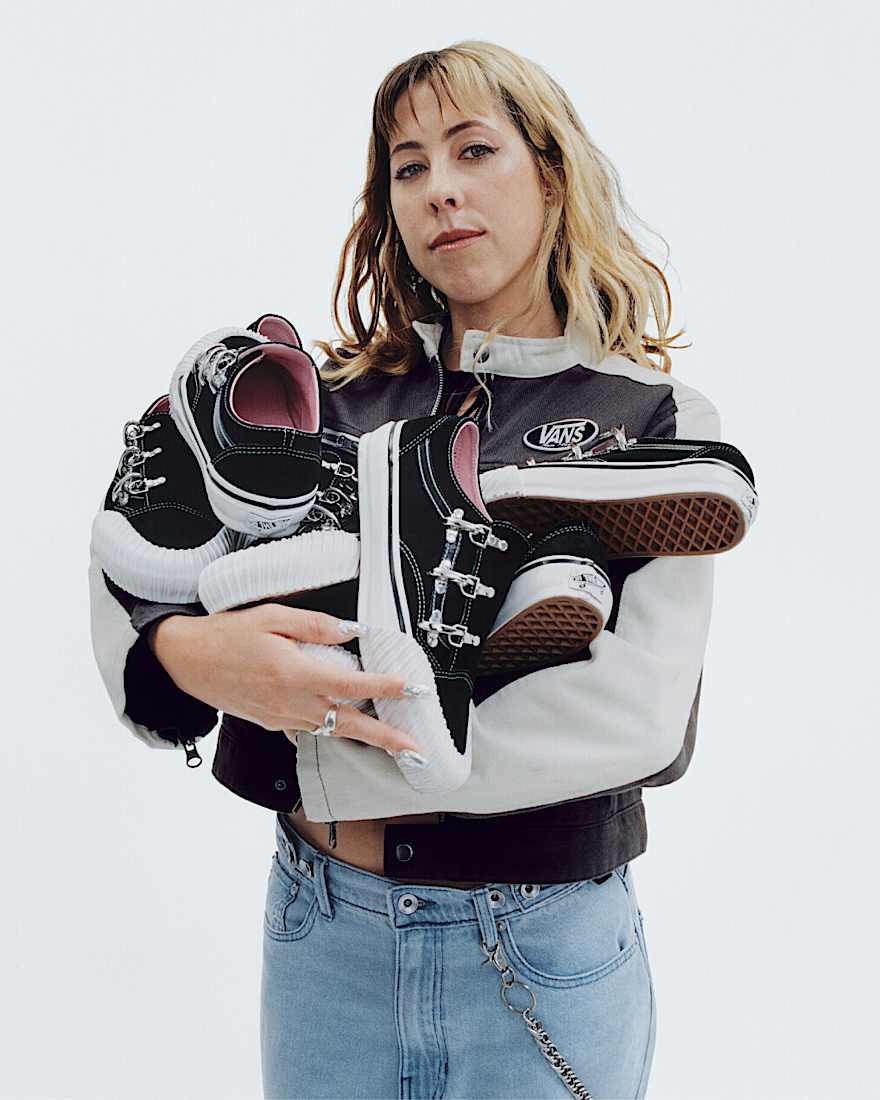 Premium Old Skool Wrap Karina Schuh VANS Schwarz ALT5