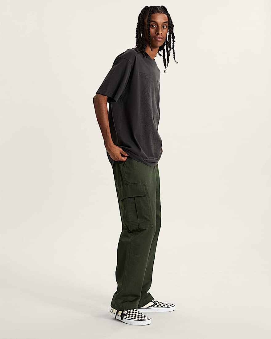 Service Loose Tapered Cargohose VANS Grn ALT5