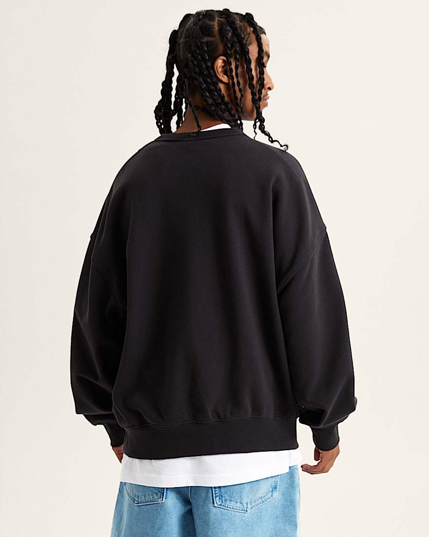 Premium Logo Crew Sweatshirt VANS Schwarz ALT3