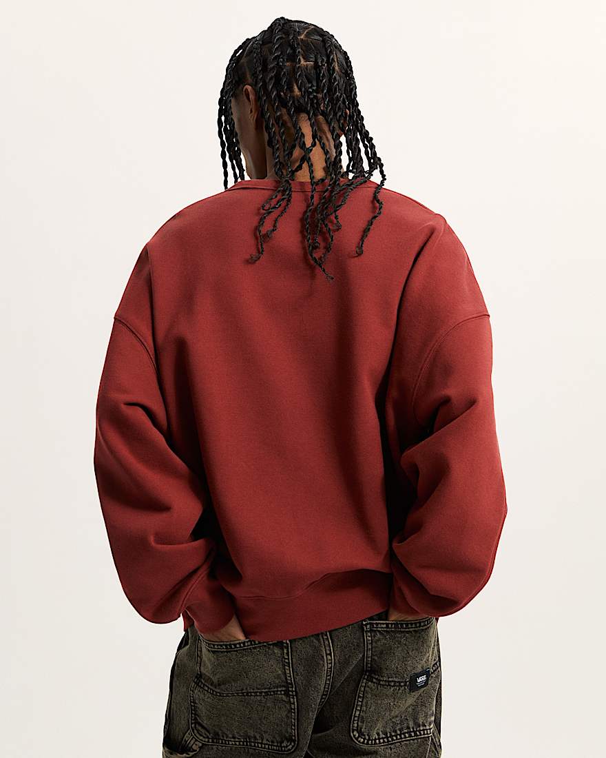 Style 76 RundhalsSweatshirt VANS Bordeaux ALT3