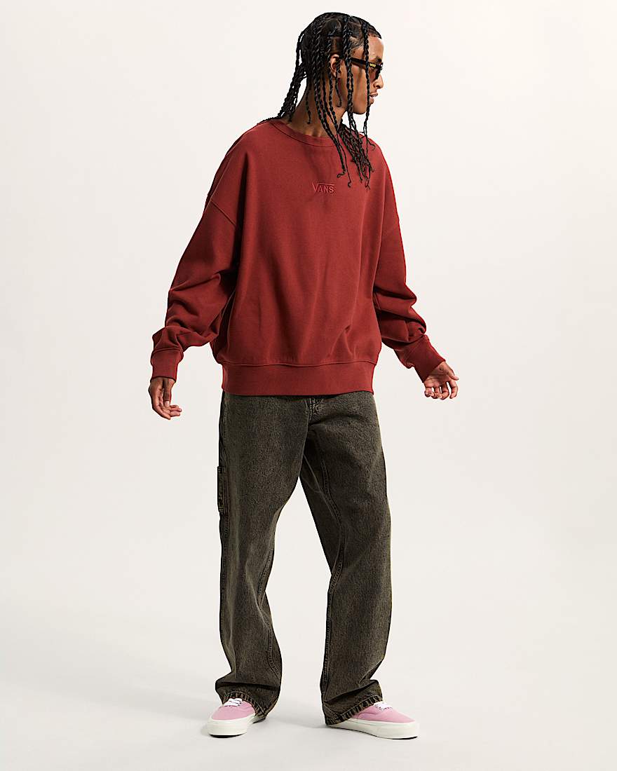 Style 76 RundhalsSweatshirt VANS Bordeaux ALT5