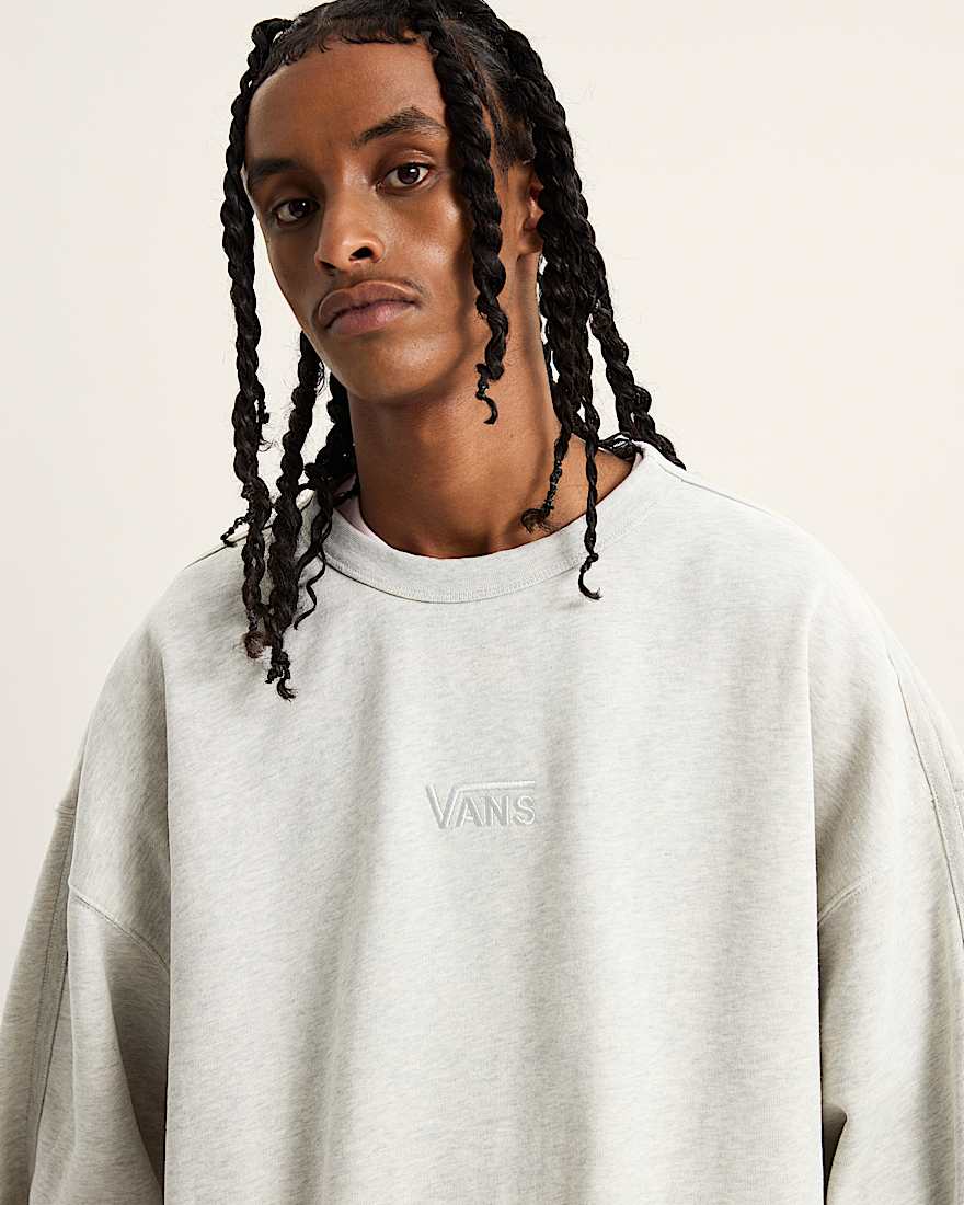Premium Logo Crew Sweatshirt VANS Grau ALT6
