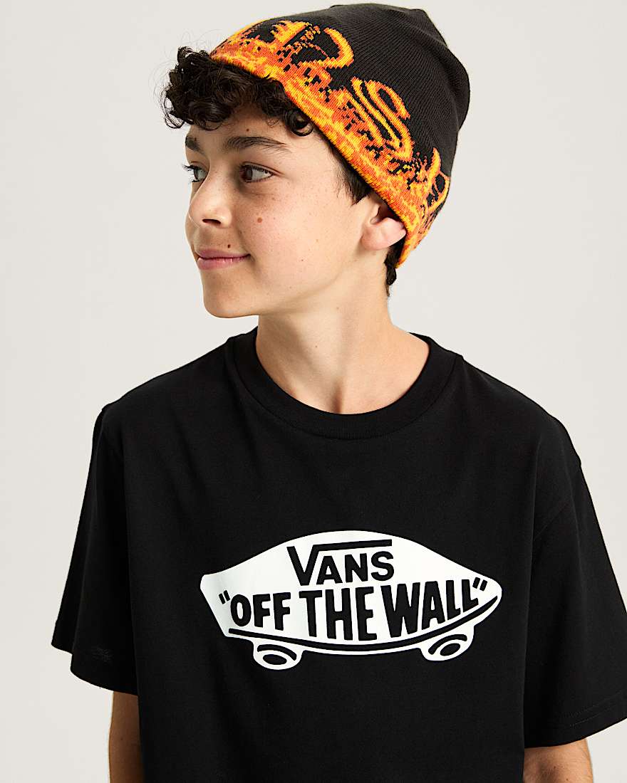 Kinder Style 76 TShirt 814 Jahre VANS Schwarz ALT5