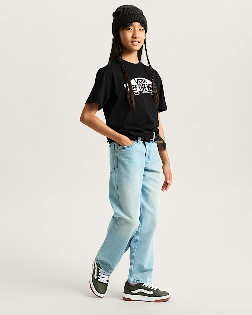 Kinder Style 76 TShirt 814 Jahre VANS Schwarz ALT8