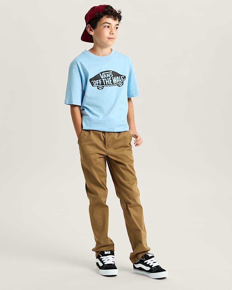 Kinder Style 76 TShirt 814 Jahre VANS Blau ALT4