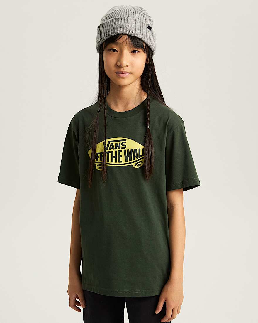 Kinder Style 76 TShirt 814 Jahre VANS Grn ALT5