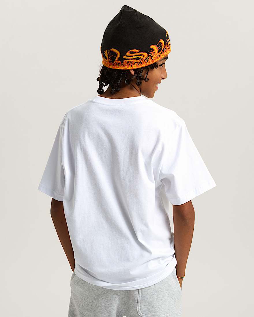 Kinder Style 76 TShirt 814 Jahre VANS Wei ALT3