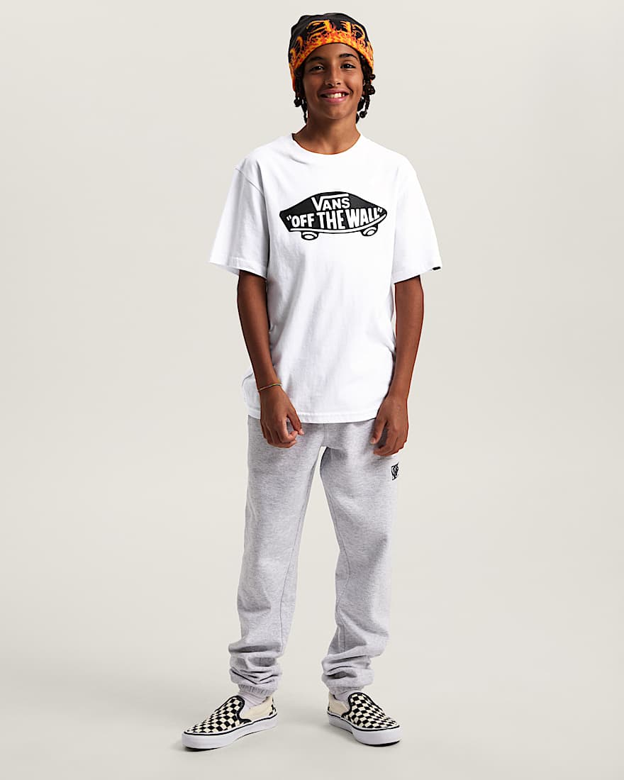 Kinder Style 76 TShirt 814 Jahre VANS Wei ALT4