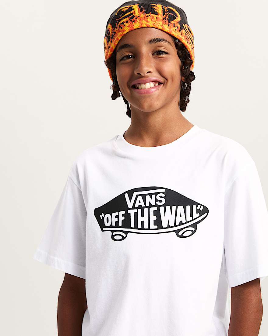 Kinder Style 76 TShirt 814 Jahre VANS Wei ALT5