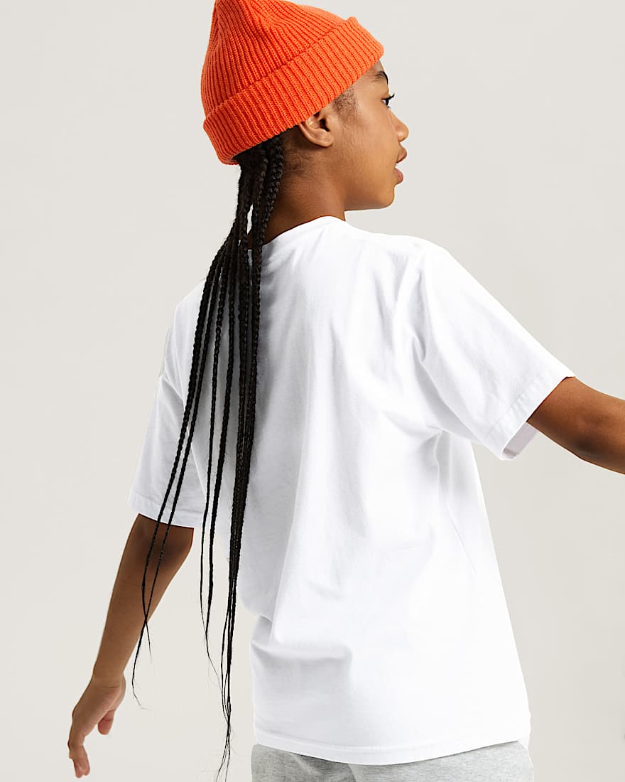 Kinder Style 76 TShirt 814 Jahre VANS Wei ALT8