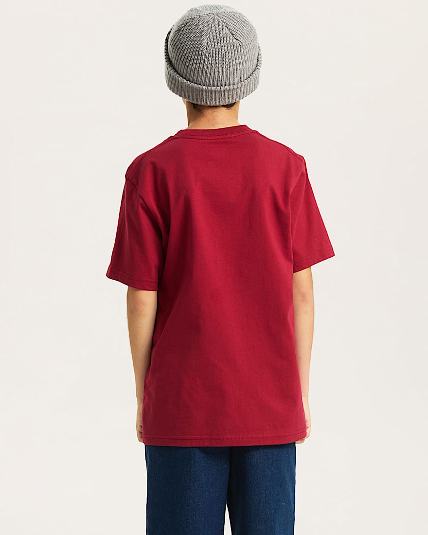 Kinder Vans Classic TShirt 814 Jahre VANS Bordeaux ALT3