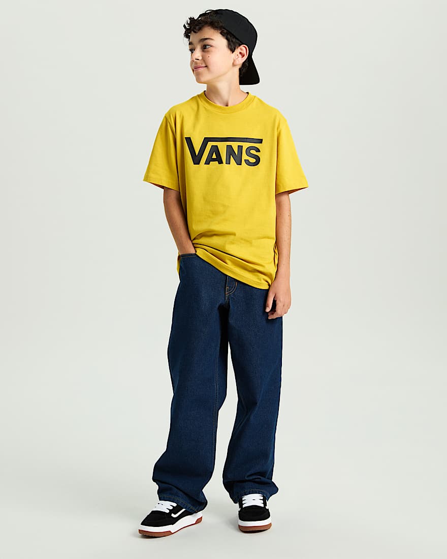 Kinder Vans Classic TShirt 814 Jahre VANS Gelb ALT4