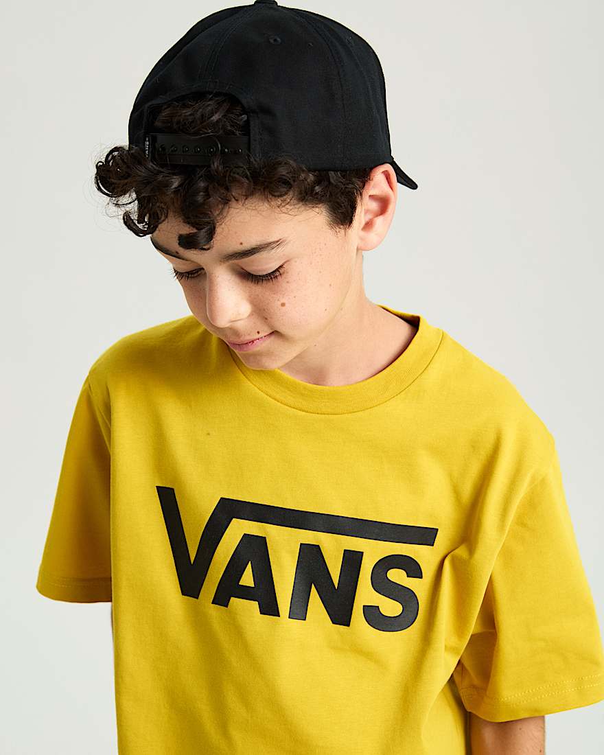 Kinder Vans Classic TShirt 814 Jahre VANS Gelb ALT5