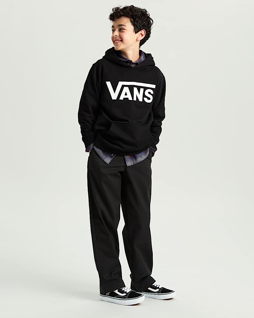 Kinder Vans II Hoodie 814 Jahre VANS Schwarz ALT5