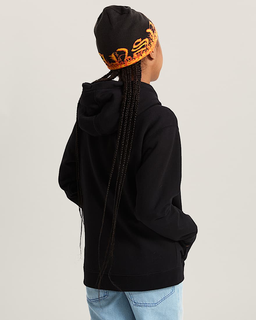 Kinder Vans Classic II Hoodie 814 Jahre VANS Schwarz ALT7