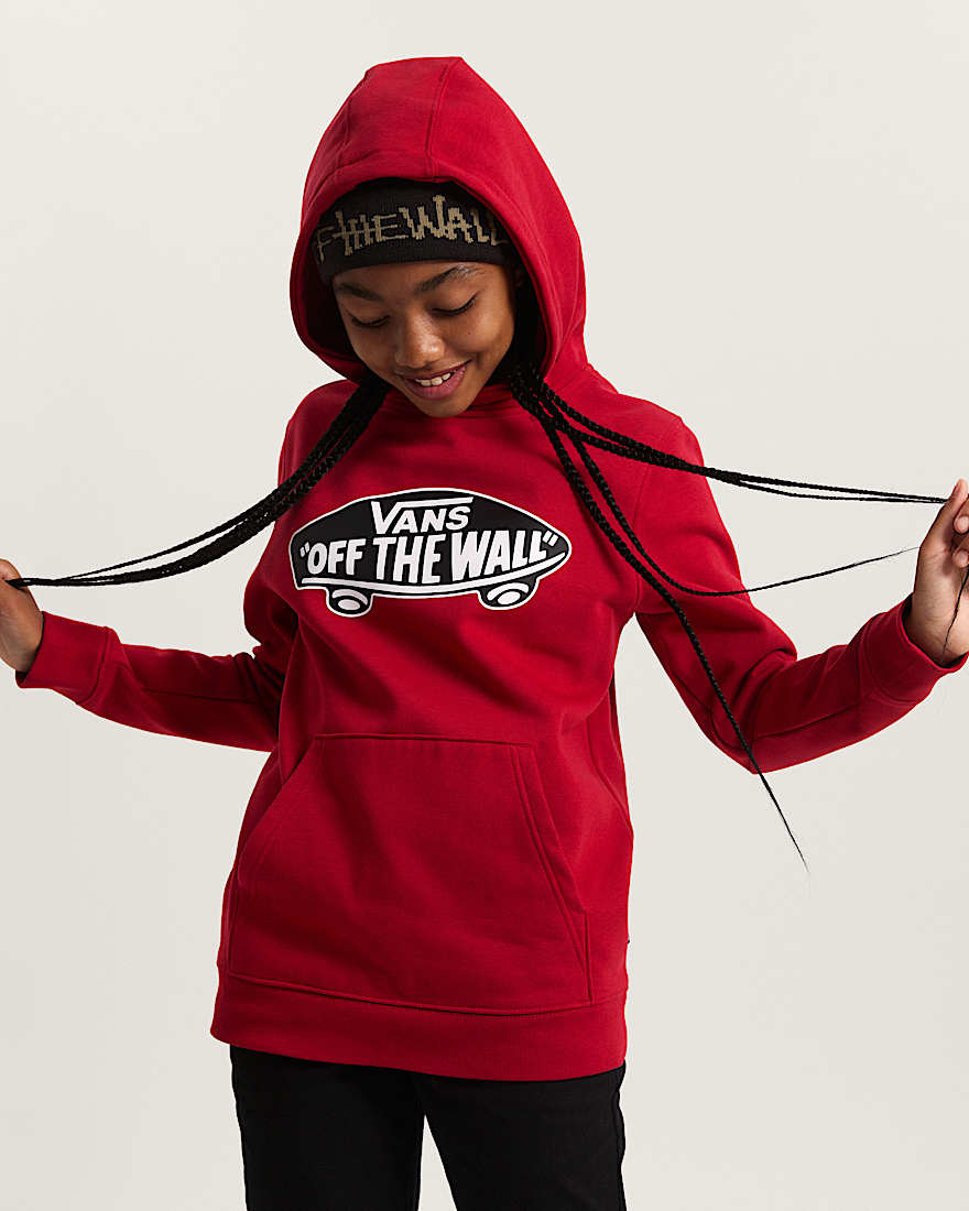 Kinder Style 76 Hoodie 814 Jahre VANS Rot ALT6
