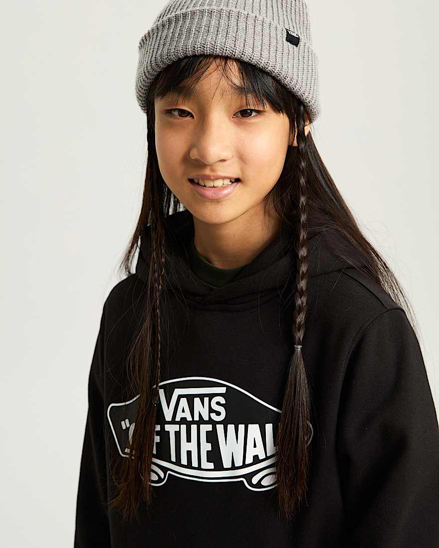 Kinder Style 76 Hoodie 814 Jahre VANS Schwarz ALT10