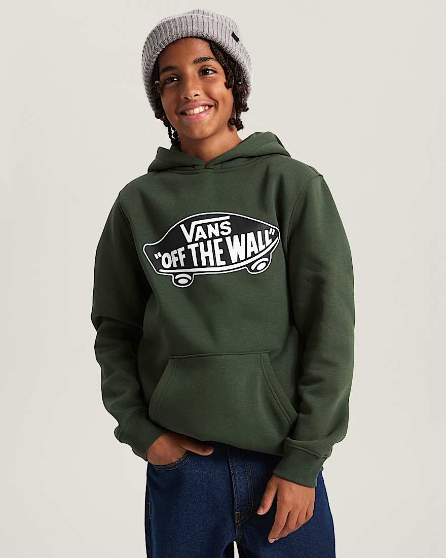 Kinder Style 76 Hoodie 814 Jahre VANS Grn ALT2