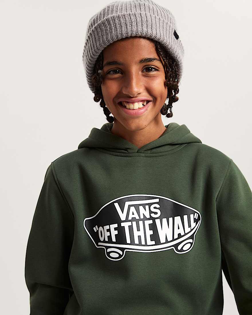 Kinder Style 76 Hoodie 814 Jahre VANS Grn ALT4