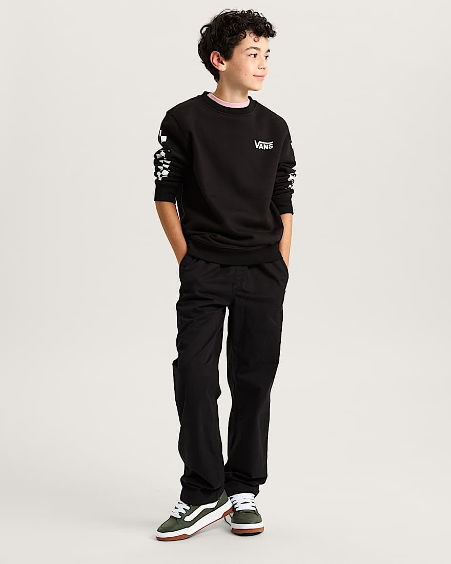 Kinder Exposition Sweatshirt 814 Jahre VANS Schwarz ALT5