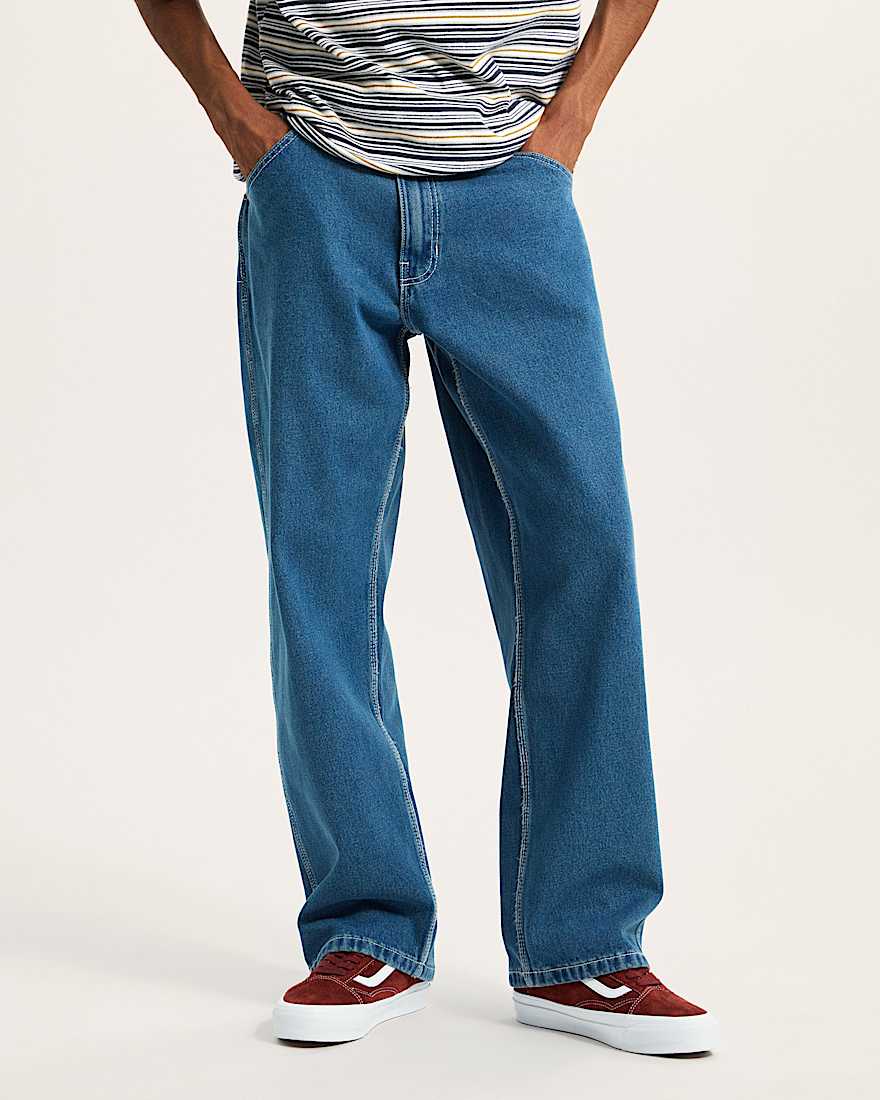 Skate Check5 Loose DenimHose VANS Blau ALT2