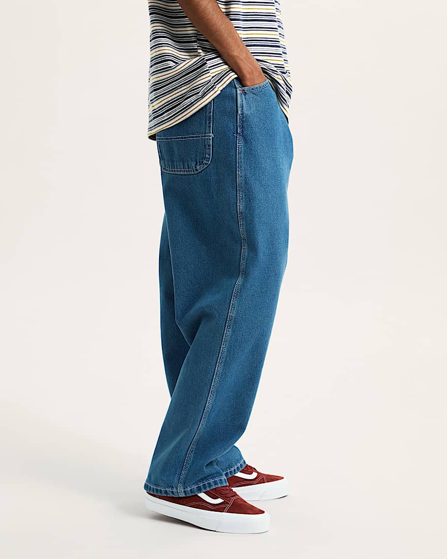 Skate Check5 Loose DenimHose VANS Blau ALT4