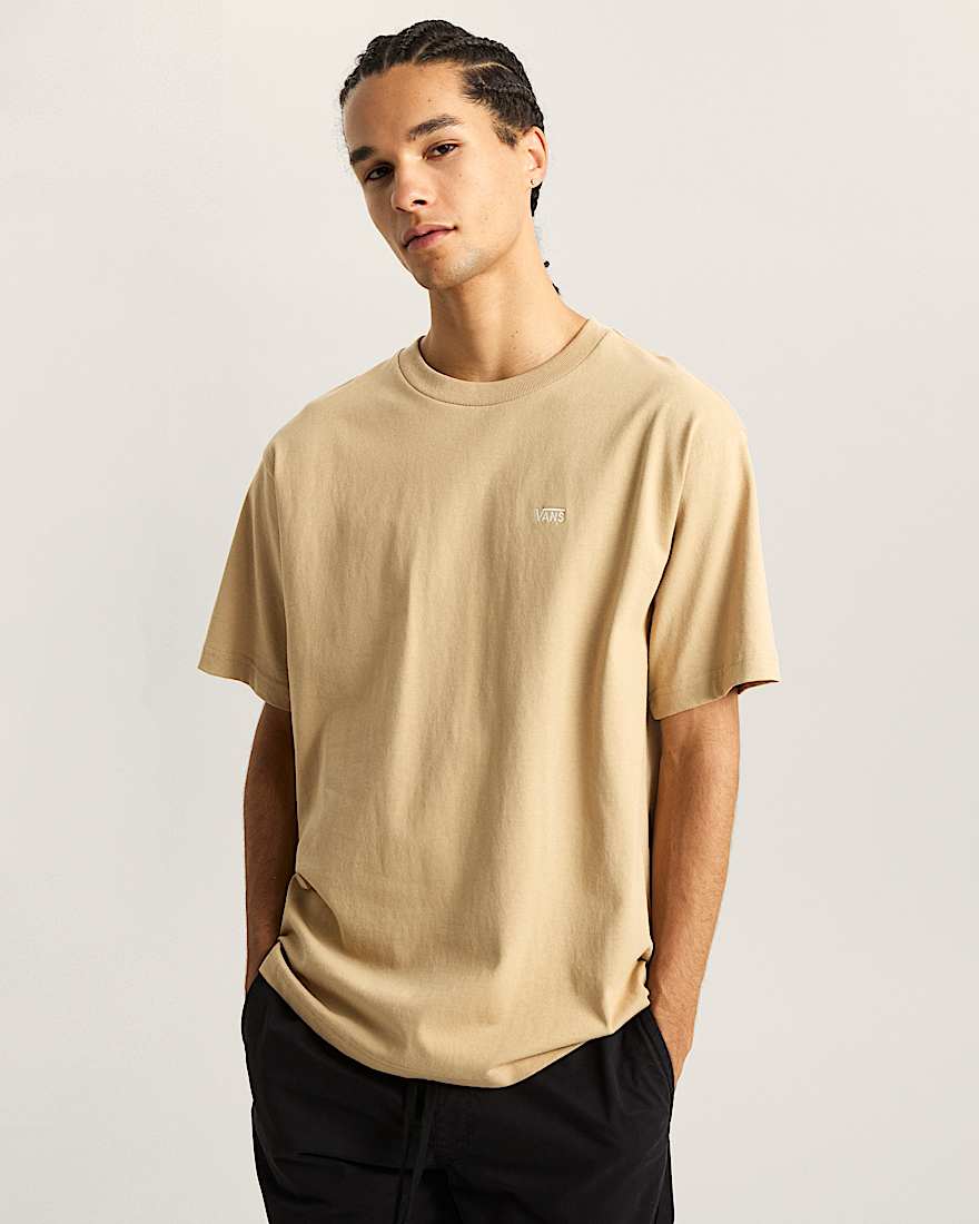 Left Chest Logo II TShirt VANS Beige ALT2