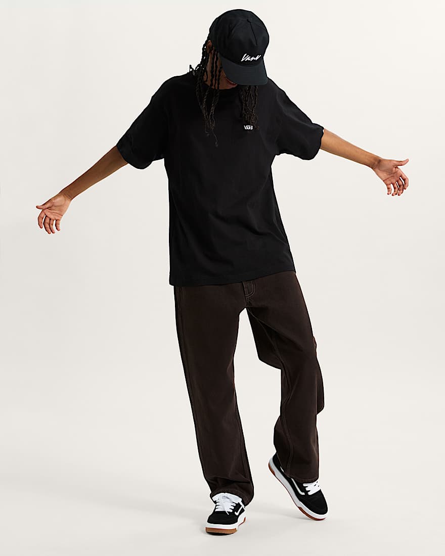 Left Chest Logo II TShirt VANS Schwarz ALT4