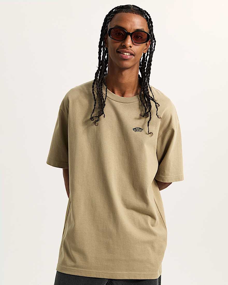 Style 76 TShirt VANS Braun ALT2