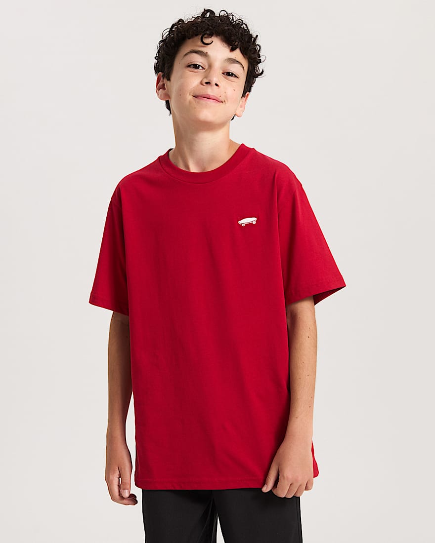Kinder Salton TShirt 814 Jahre VANS Rot ALT2